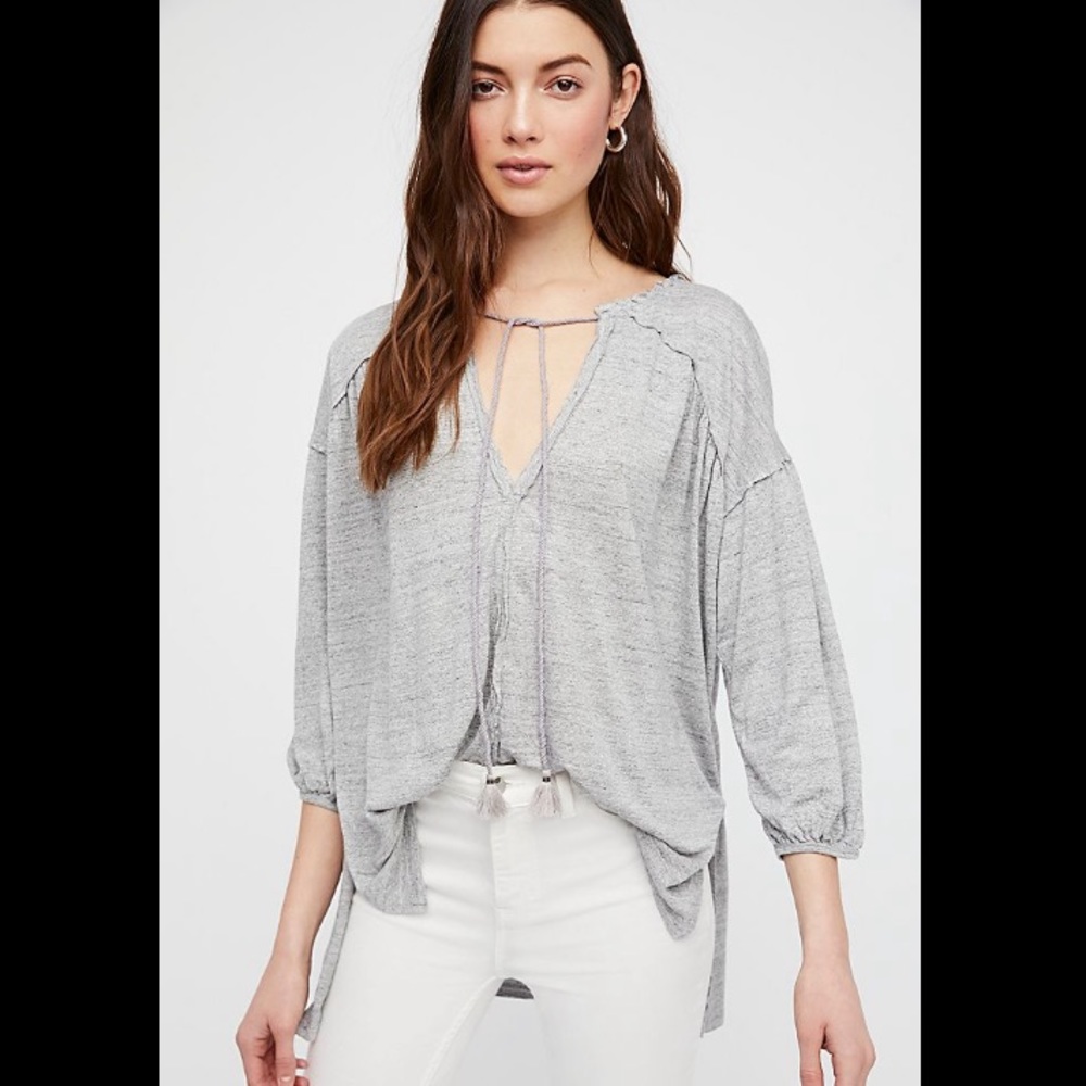 Free People • “Just a Henley” Blouse